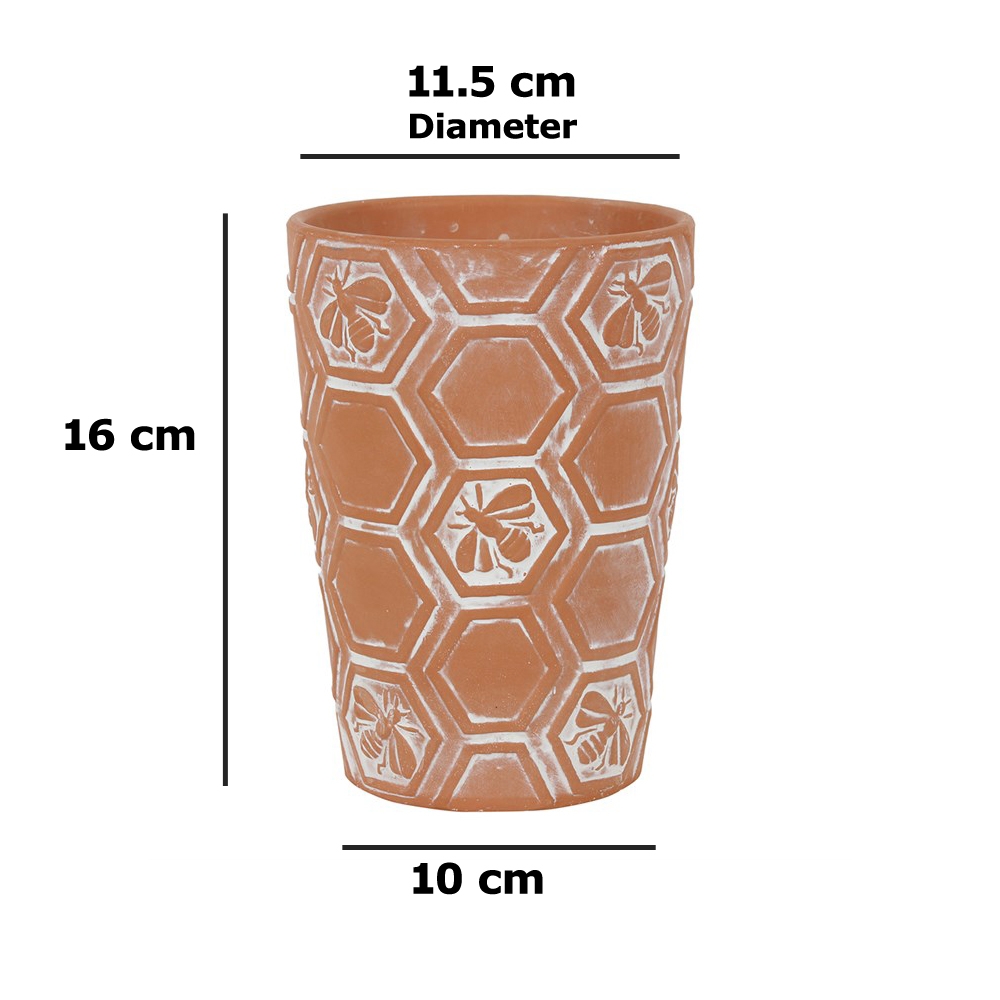 Terracotta bee pot 2 infographic