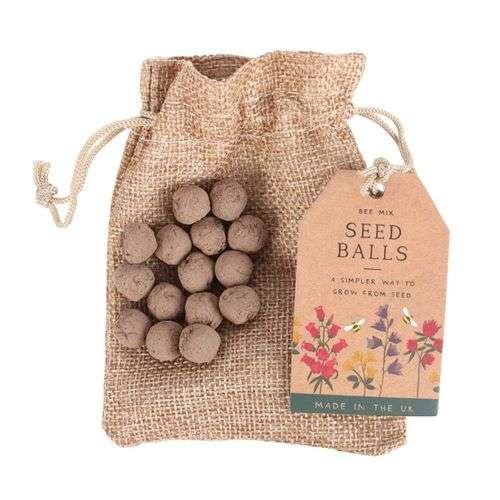 Seed balls in a bag