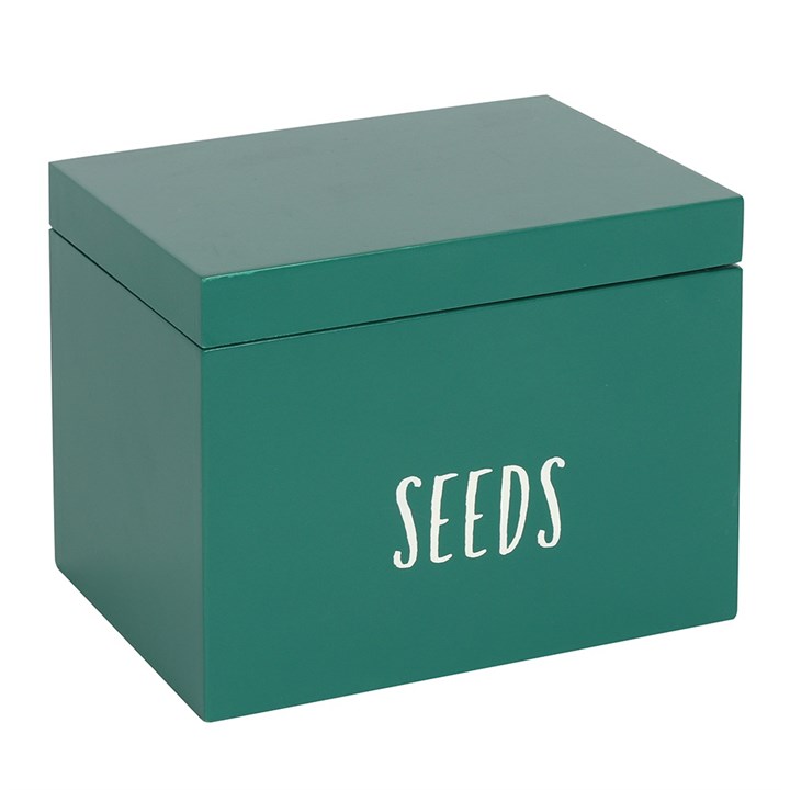 Seed Packet Storage Box & Dividers Green ePots